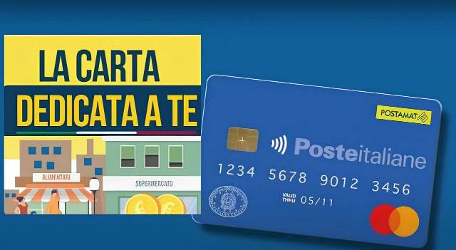 Carta acquisti dedicata a te anno 2024